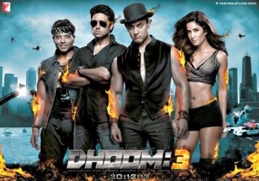  Dhoom 3: Bollywood-style high adrenaline action