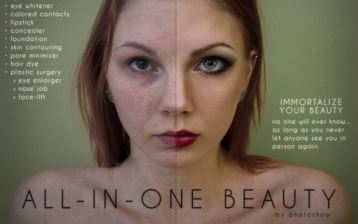  PHOTOSHOP PARODY ADS SHOW THE DEPRESSING TRUTH ABOUT FILTERED BEAUTY