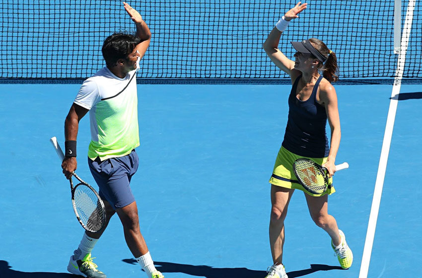  HINGIS AND PAES PAIR UP