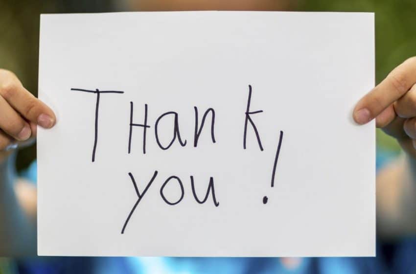  5 SURPRISING BENEFITS OF SAYING THANK YOU