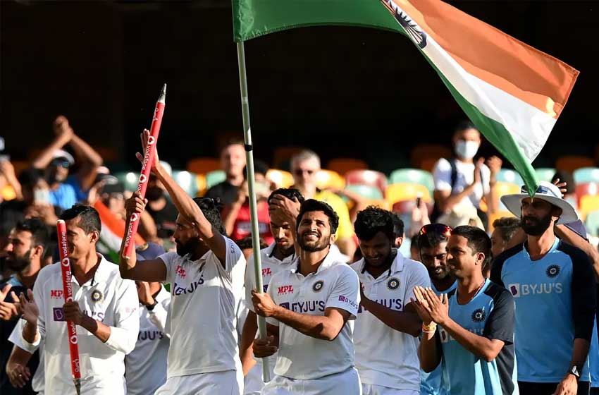 India’s Historic Win in Test Series at Gabba