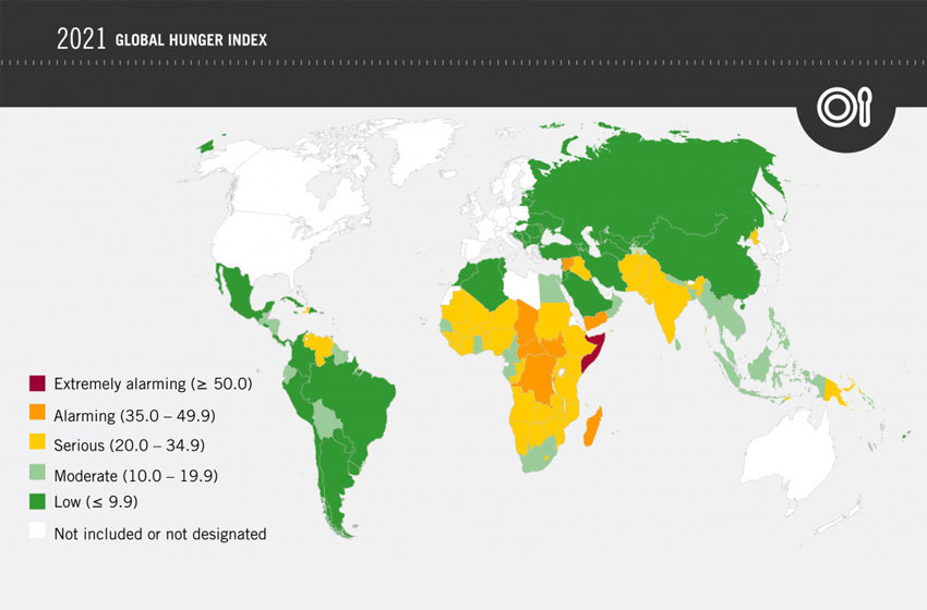  INDIA FARES POORLY IN HUNGER INDEX