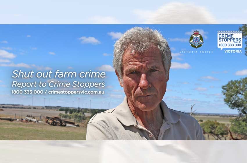  CRIME STOPPERS VICTORIA EMPOWERS FARMERS TO ‘SHUT OUT FARM CRIME’
