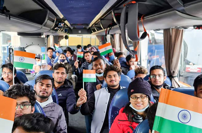 Indian students stranded in Ukraine