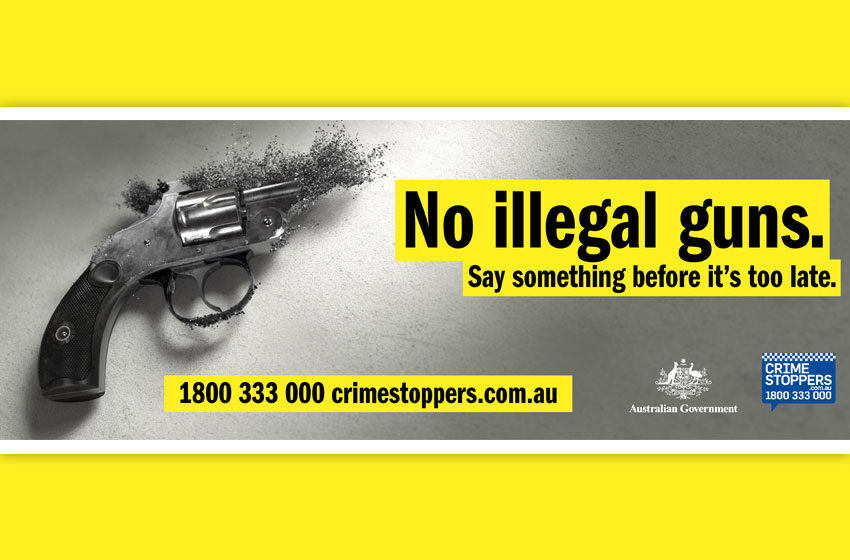  CRIME STOPPERS VICTORIA AND VICTORIA POLICE WANT HELP TO PUT A STOP TO ILLEGAL GUNS