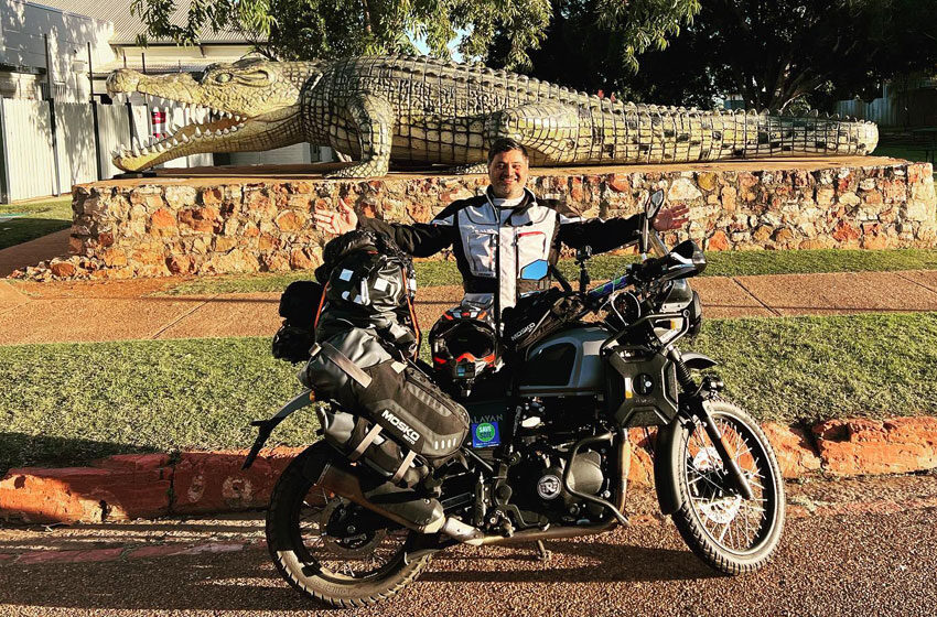 Indian-Australian man completes a solo bike ride around Australia in 50 days