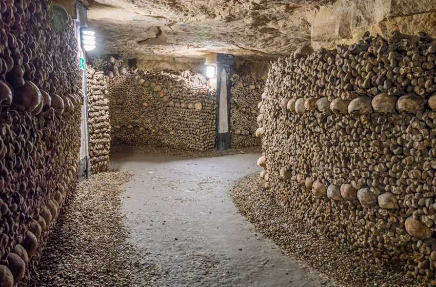 The Catacombs, Paris, France