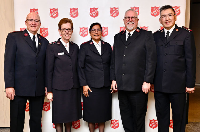  Multicultural leaders come together to support the Red Shield Appeal, launched by Head of The Salvation Army Commissioner Miriam Gluyas
