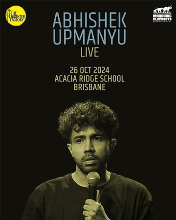 Abhishek Upmanyu Live In Brisbane 2024