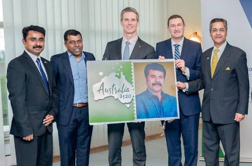  Australia Pays Tribute to Indian Cinema Icon Mammootty with Exclusive Postal Stamp