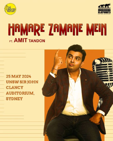 Hamare Zamane Mein - Standup Comedy by Amit Tandon Sydney