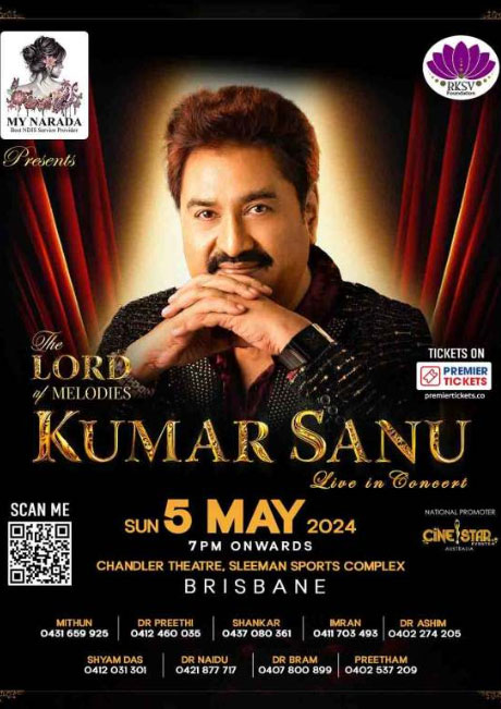 The Lord Of Melodies Kumar Sanu Live in Concert - Brisbane 2024