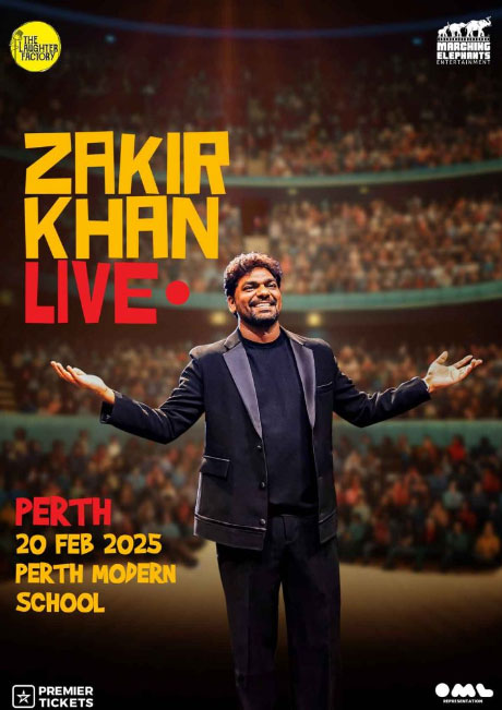 Zakir Khan Live in Perth 2025 - 20th Feb