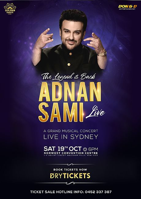 The Legend Is Back - ADNAN SAMI Live In Sydney