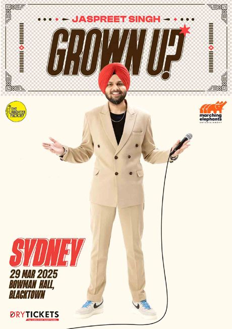 Jaspreet Singh Live in Sydney