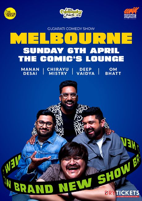 The Gujarati Comedy Factory Show in Melbourne 2025