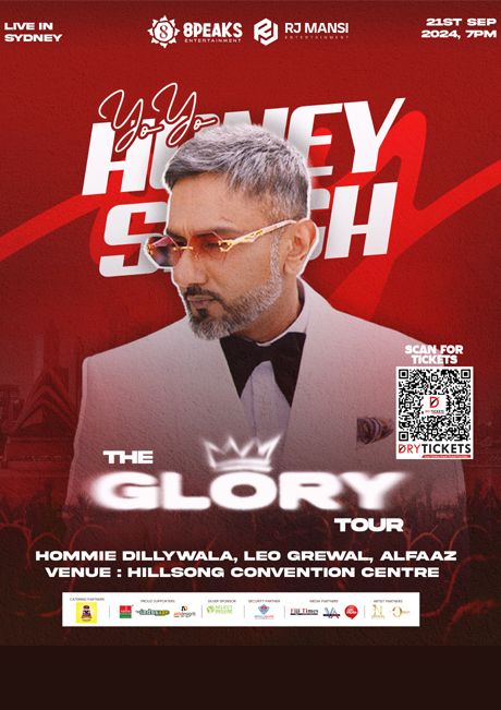 The Glory Tour - Yo Yo Honey Singh Live In Sydney 2024