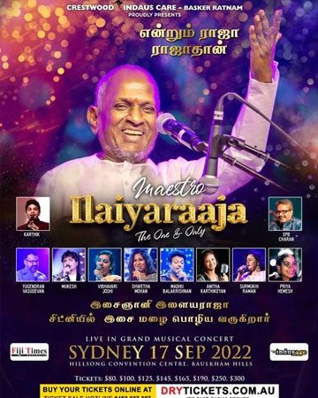 Maestro Ilaiyaraaja Live In Concert Sydney